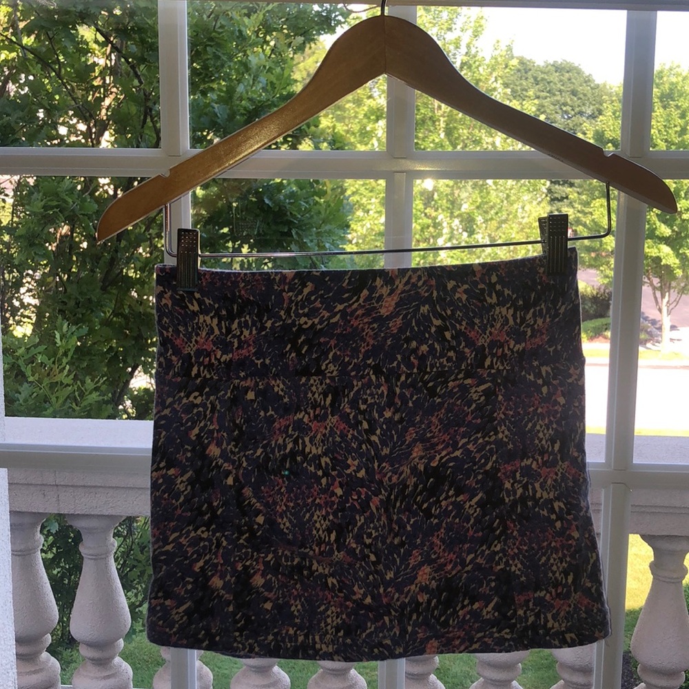 Free People Snake print Mini Skirt, Size M - Picture 4 of 5